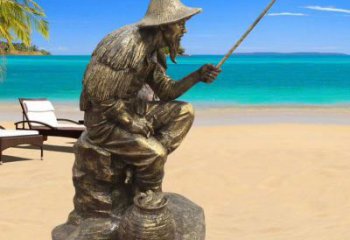 綿陽(yáng)抽象姜太公雕塑