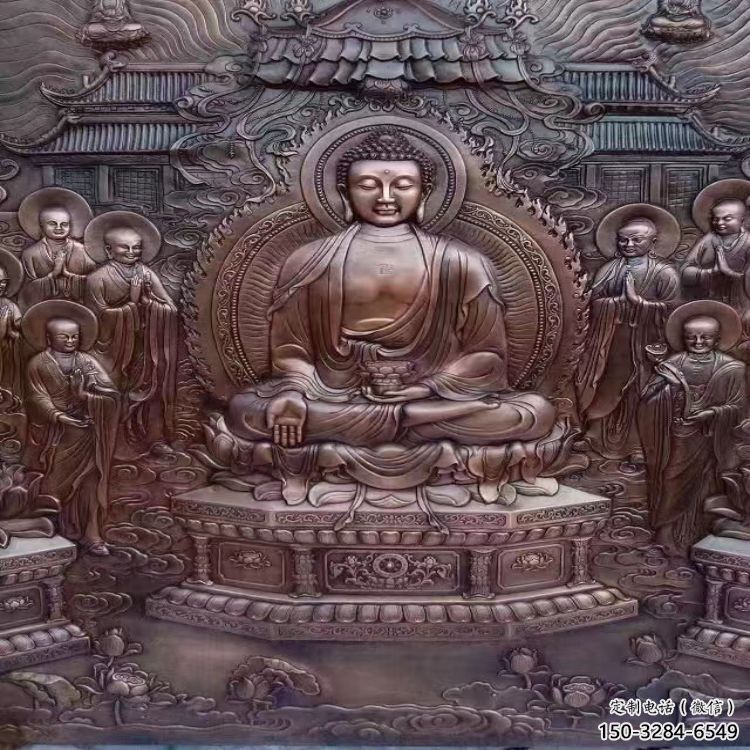 林周鍛銅浮雕常用，寺廟景觀，黃銅佛像浮雕生產(chǎn)商