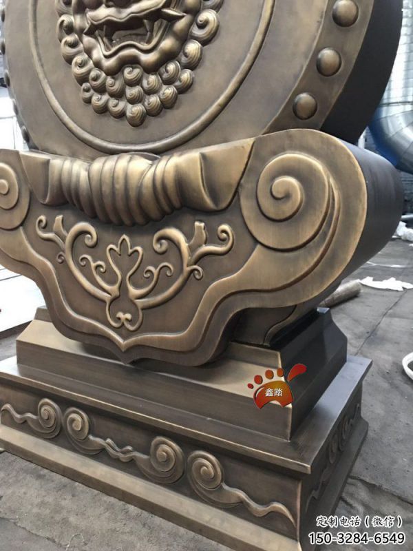 紅河抱箍鑄造觀賞型，露天雕塑，鑄銅抱箍雕塑訂做