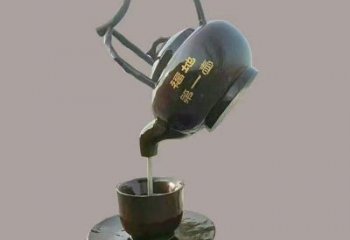 尼木玄關(guān)懸壺雕塑