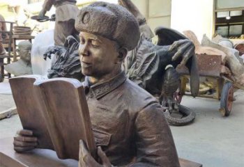 舟山公園雷鋒雕塑