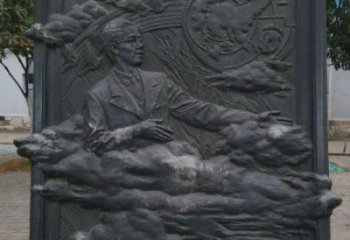 金華公園浮雕定做，景觀擺件，鍛銅墻體浮雕制作廠家